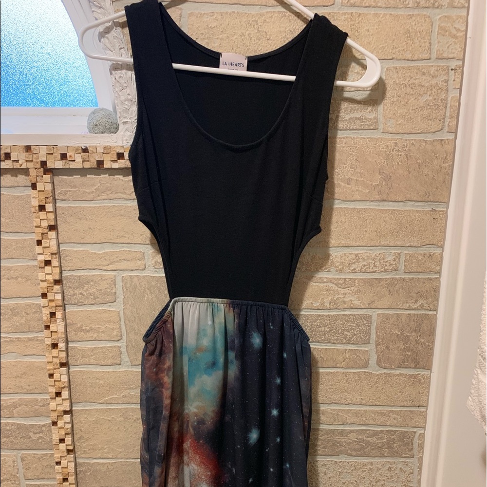 Space Galaxy Maxi dress